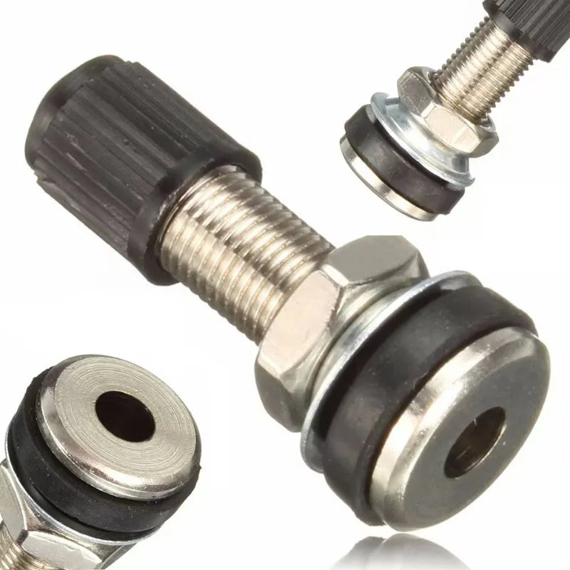 2 Pcs Car Wheel Tire Valve Cover Zinc Alloy 32mm Motorcycle Scooter Bike Tubeless Mountain Tyre Valve Dustcap