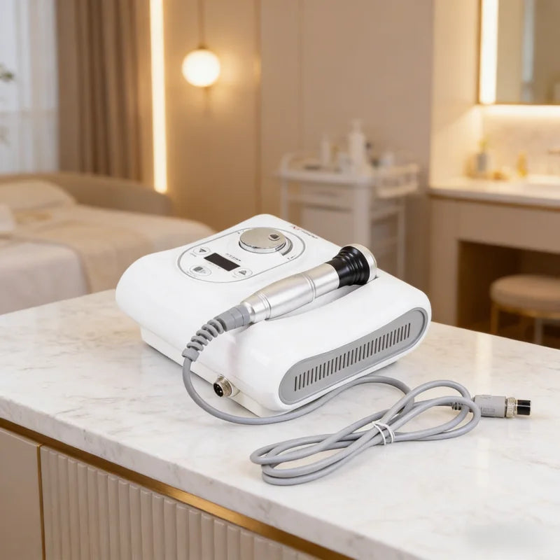EMS+RF Facial MassageRF Blue and Red LED Light Therapy Antiaging Wrinkle Removal Skin Tightening Machine