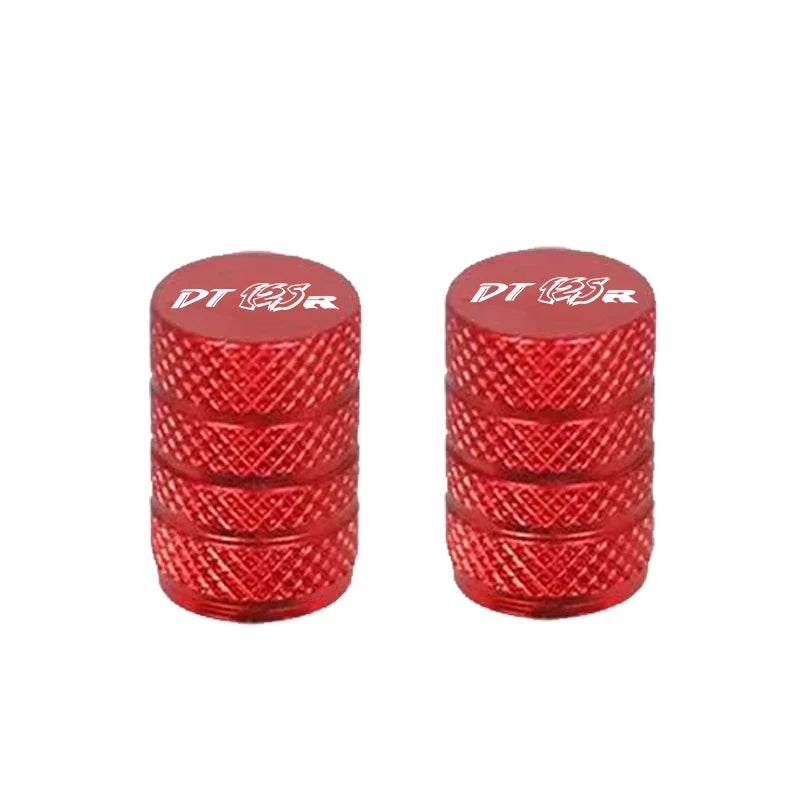 For YAMAHA DT125R DT125RR DT125 R DT 125 1998 2000 2001 2002 2003 2004 Motorcycle CNC Vehicle Wheel Tire Valve Stem Caps Cover