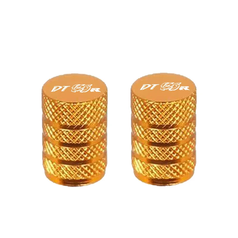 For YAMAHA DT125R DT125RR DT125 R DT 125 1998 2000 2001 2002 2003 2004 Motorcycle CNC Vehicle Wheel Tire Valve Stem Caps Cover