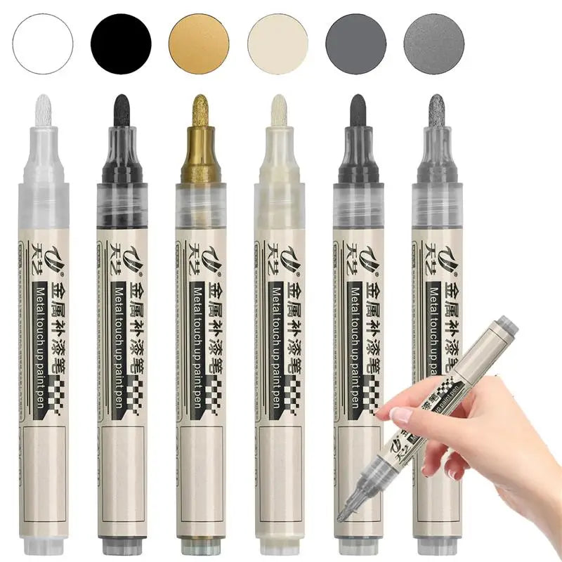 Car Touch Up Paint Pen Universal Motorcycle Bicycle Tire Graffiti Paint Marker Letter Repair Multipurpose Car Scratch Repir Tool