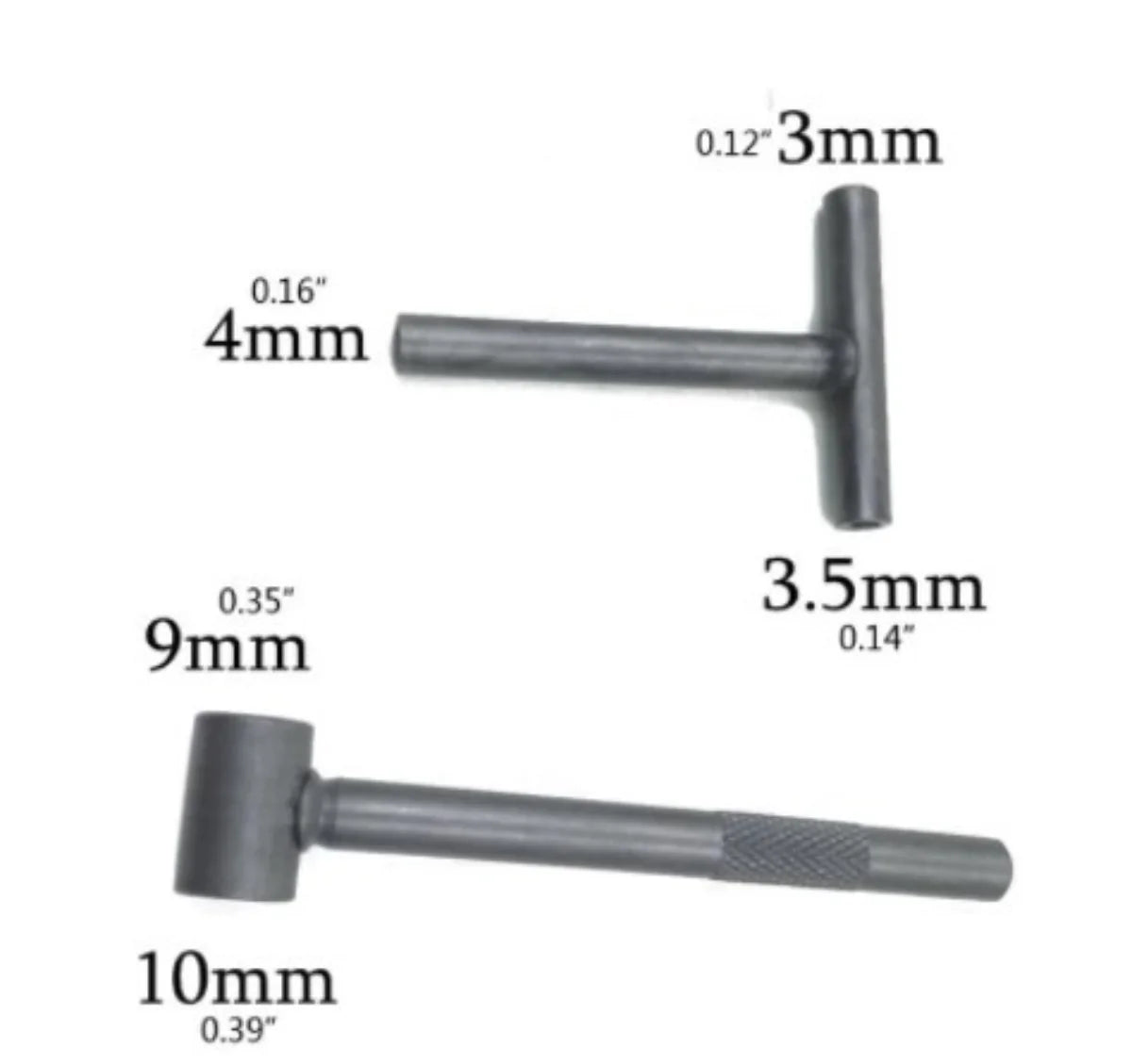 Valve Tappet Adjustment Tool Steel For Gy6 50 150cc Motorcycle Adjusting Spanner Square Hexagon Wrench Tool Removal Silver