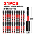 Geinxurn 2In S2 Magnetic T40 Torx Bits Set, Motorcycle Repair Tools & Suitable for Motorcycle Maintenance