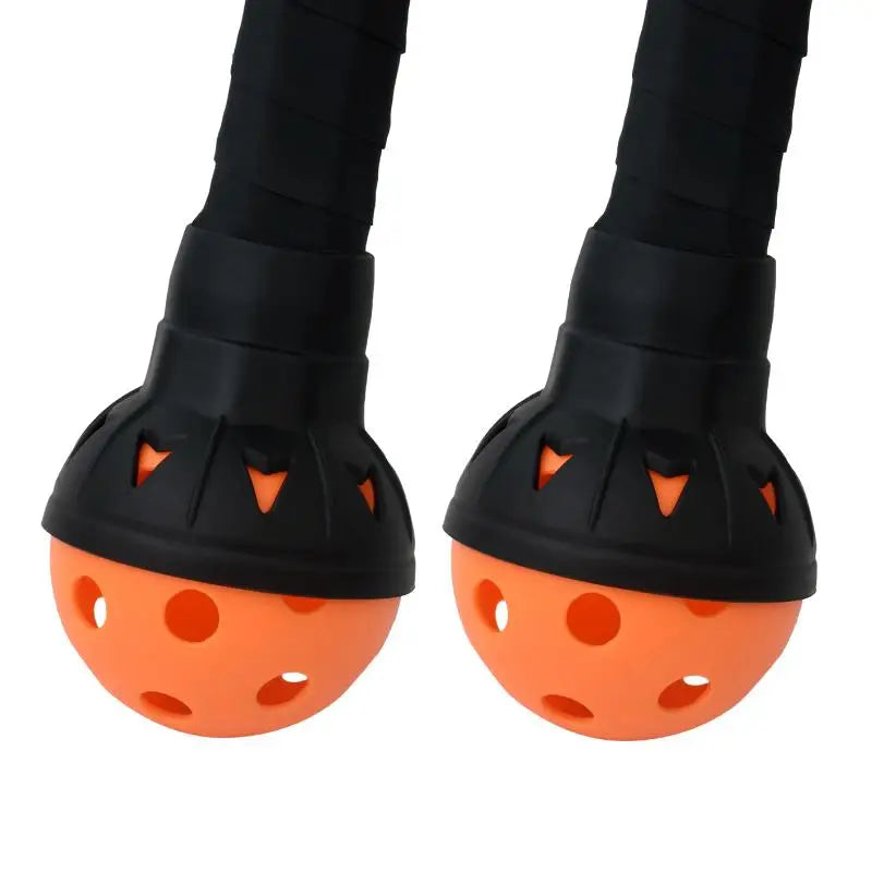 Hot Sale 2PCS Pickleball Ball Retriever Silicone Pickleball Picker Upper Pickball Grabber Universal Pickleball Upper Suction Cup