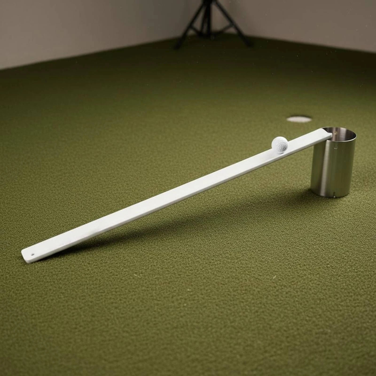 Golf Green Velocity Meter Metal Putting Green Velocity Tester Golf Putting Aid Sturdy Sports Equipment Portable