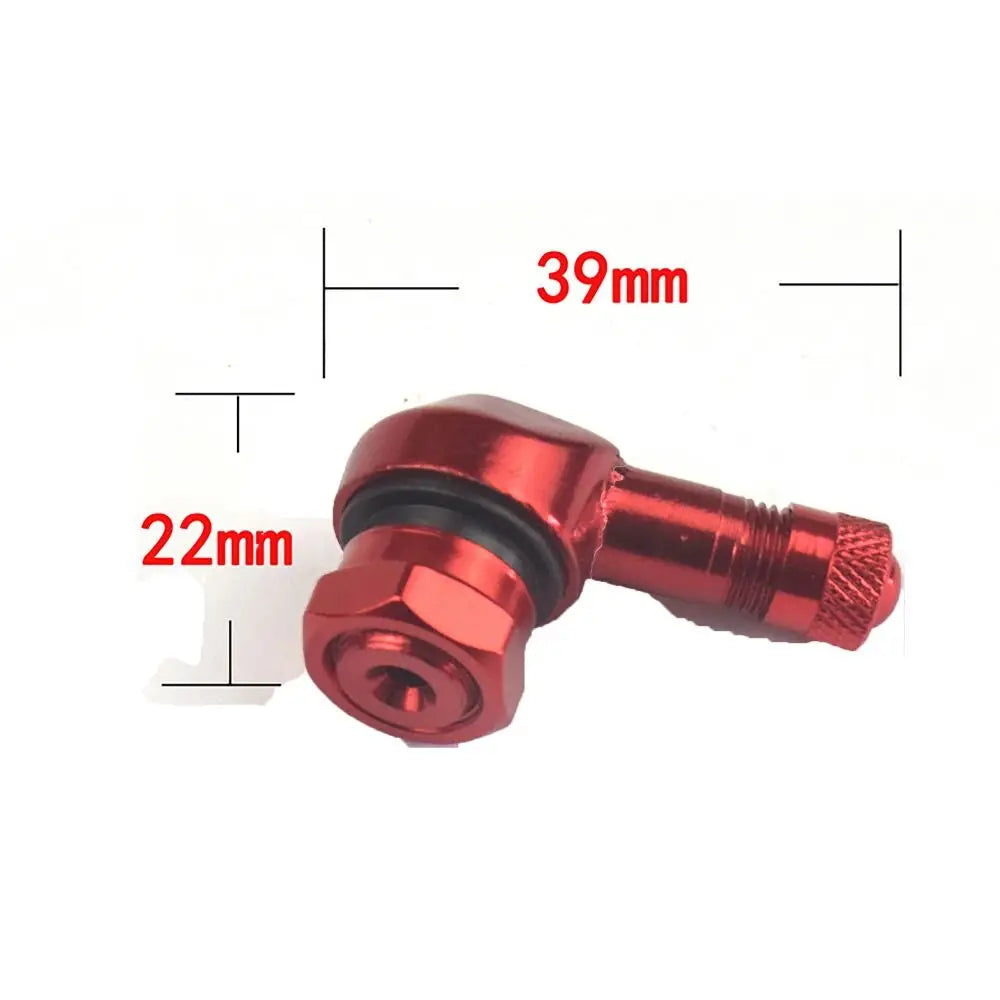 90° Valve Motorcycle Rim Leakproof Motorcycle Modification Motorcycle Valve Stems Aluminum Alloy Tire Accessory