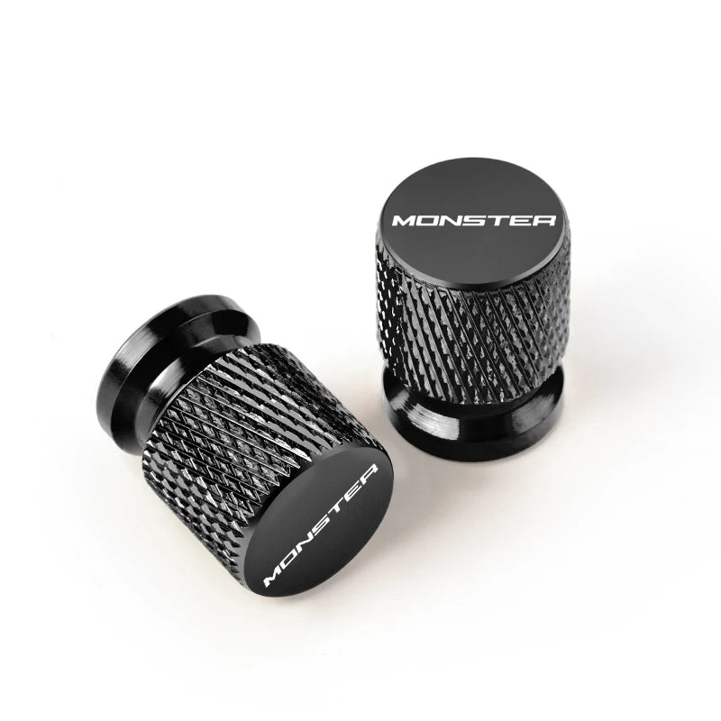 2PCS For Ducati Monster 696 795 796 797 821 937 S2R 800 Motorcycle Wheel Tire Valve Cover Cap Plug CNC Accessories