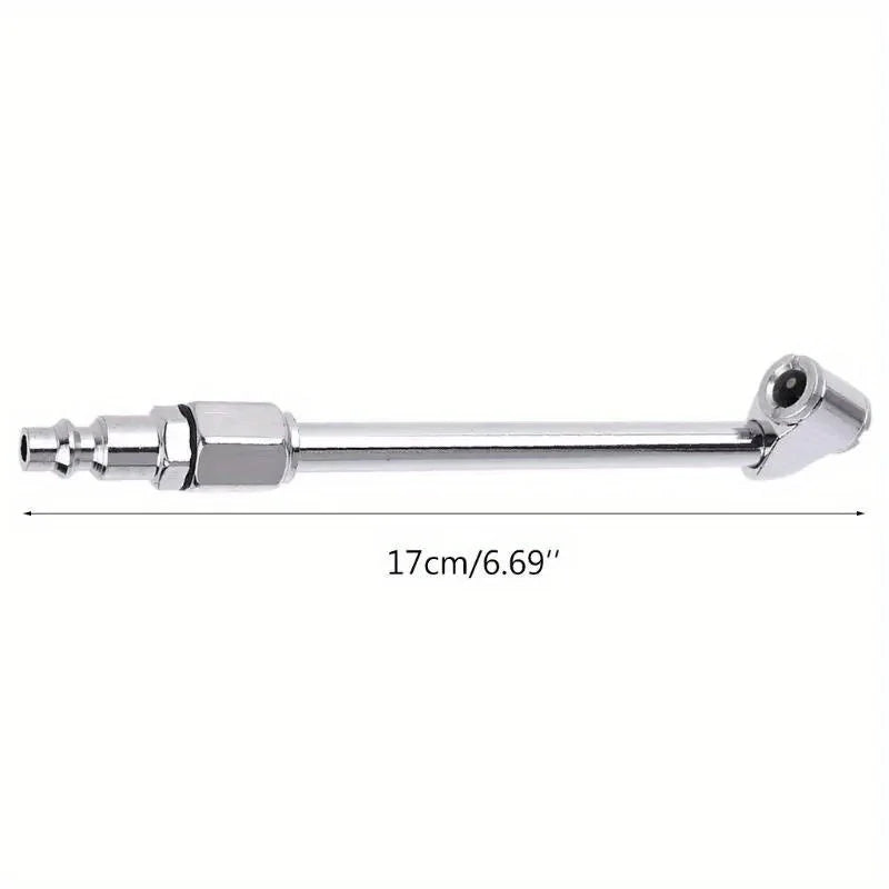 1/2Pcs Heavy Duty Dual Head Tire Air Chuck Quick Plug RV Inflator Chuck Compressor Parts for Car Truck Bicycle Motorcycle