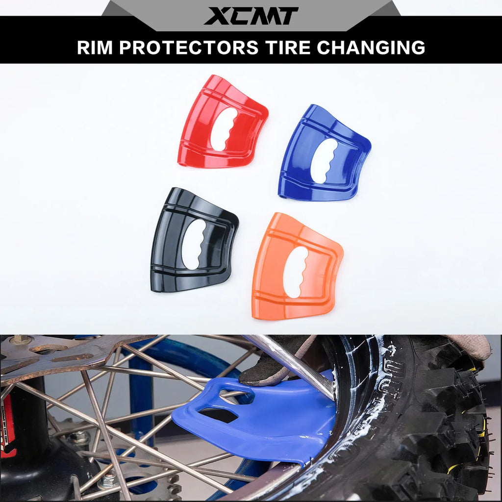 Universal Motorcycle ATV Tire Wheel Rim Protector Shield Guard Installation Repair Tool For KTM Honda Yamaha Kawasaki Parts