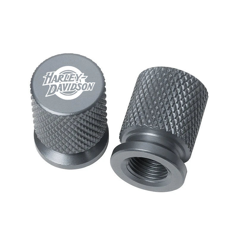 CNC Aluminum Valve Stem Caps for Harley Davidson Motorcycle Wheel Tire Covers Motorcycle Accessories 8 colors H3