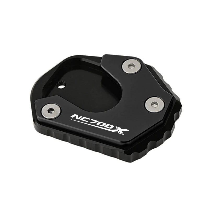 Kickstand Side Stand Foot Extension Pad & Tire Valve Cap New Fit For HONDA NC700X NC700 X  NC 700 X Motorcycle CNC Accessories