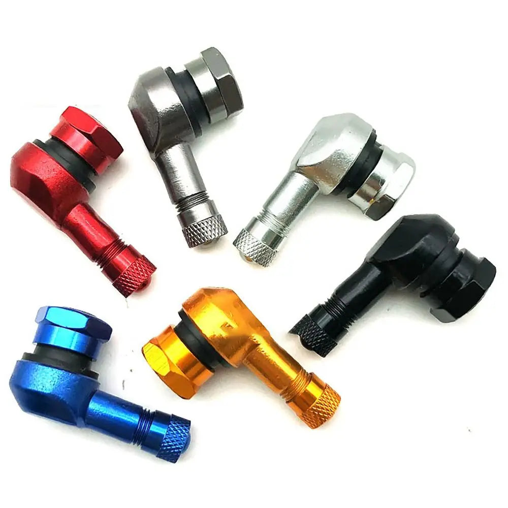 90° Valve Motorcycle Rim Leakproof Motorcycle Modification Motorcycle Valve Stems Aluminum Alloy Tire Accessory