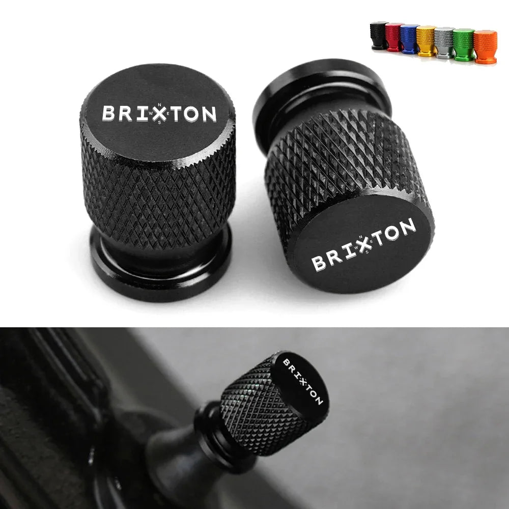 Motorcycle Tire Valve Caps Covers Accessories For Brixton Cromwell 125 1200 Crossfire Storr 500 Sunray Felsberg 125 250 SK 8
