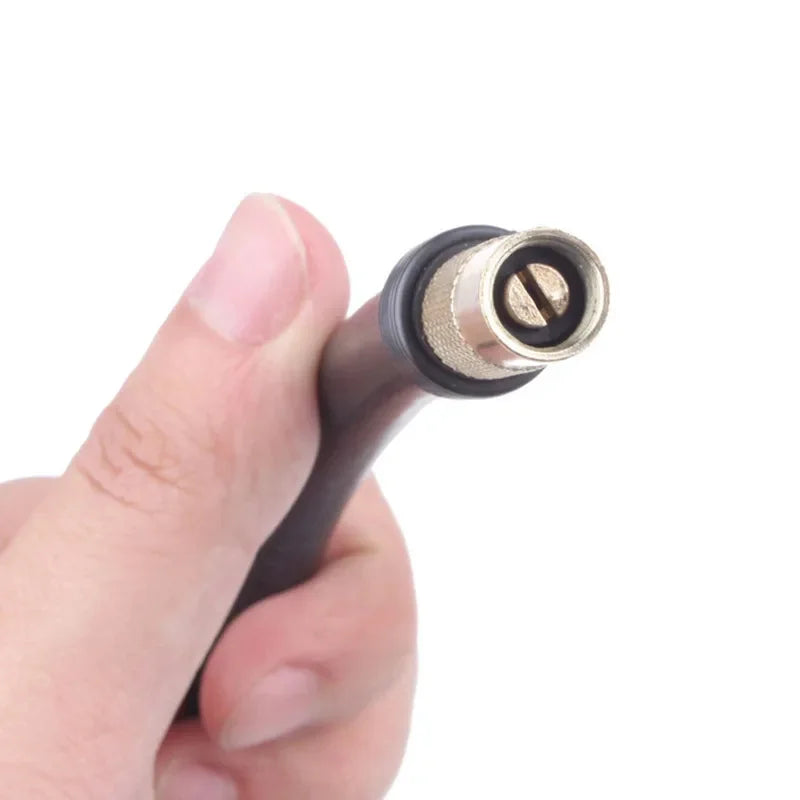 Universal Tire Pressure Monitor, 0-100PSI High Precision Long Tube Tyre Gauge for Car and Motorcycle