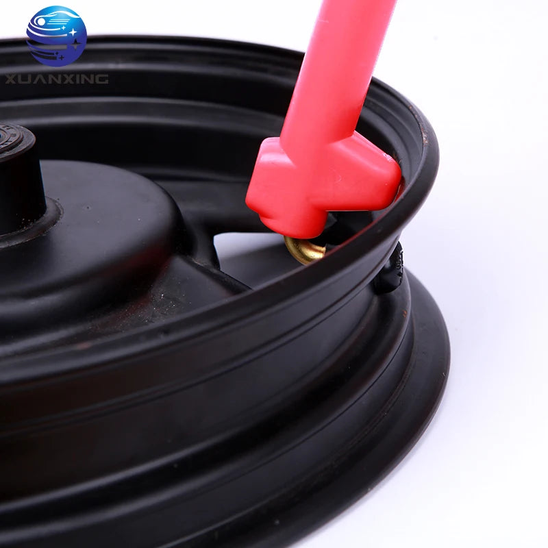 100PCS PVR70 PVR40 PVR50 PVR60 Rubber Valve Core Electric Car Tubeless Tire Valve Elbow Motorcycle Tire Valve Removal Tool