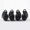 Valve Stem Caps Grenade Styling Universal Aluminum Alloy 4Pcs set Car Truck Motorcycle Wheel Tyre Accessories Bike Bicycle