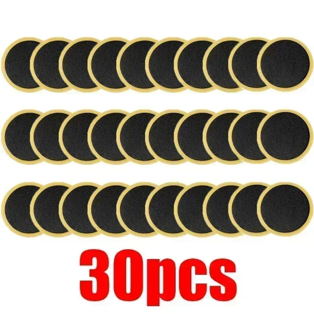 1/50Pcs Tire Repair Patches Car Motorcycle Bike Tire Repair Tools Glue-free Protection Adhesive Quick Drying Bicycle Tyre Patch