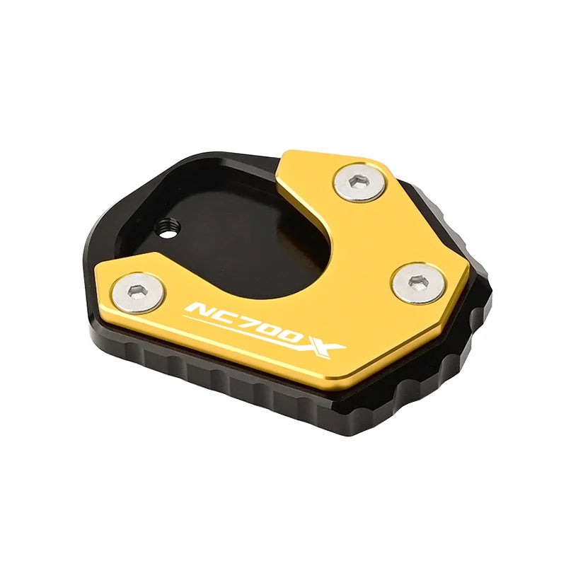 Kickstand Side Stand Foot Extension Pad & Tire Valve Cap New Fit For HONDA NC700X NC700 X  NC 700 X Motorcycle CNC Accessories