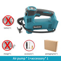 Makita DYS59 18V Battery Portable Air pump Lithium-Ion Cordless Inflator For Car Tyre Inflator Electric Motorcycle Pump