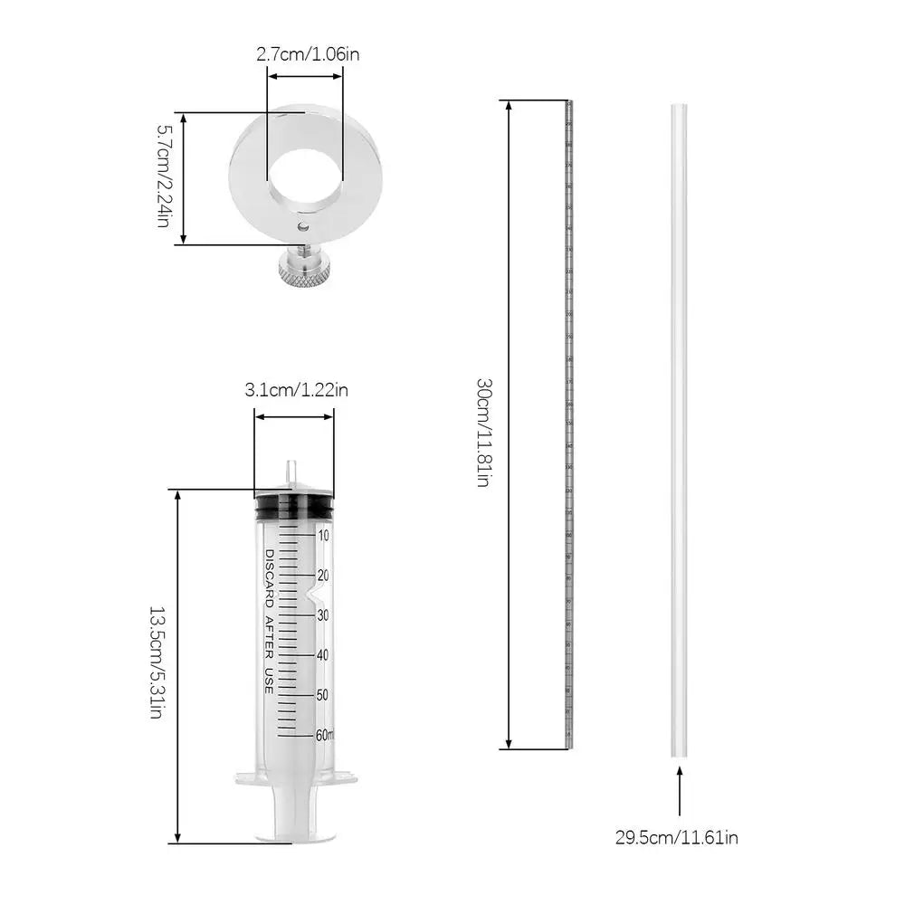 Motorcycle Fork Oil Level Tool Motorcycle Suspension Oil Level Adjuster Fork Seal Driver Kit Fork Oil Level Adjust Measuring kit
