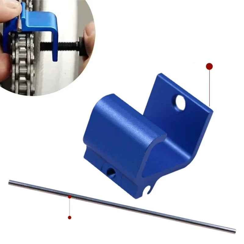 Motorcycle Chain Straightener ATV Chain Alignment Parts Tool Positioning Straightener Chain Repair Tool Alignment Accessories