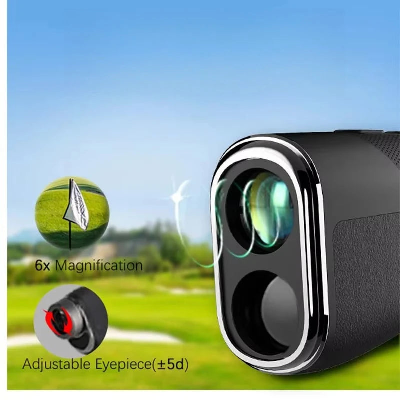 New Design Golf Rangefinder Rainproof Metal Housing Long Range  Rangefinder