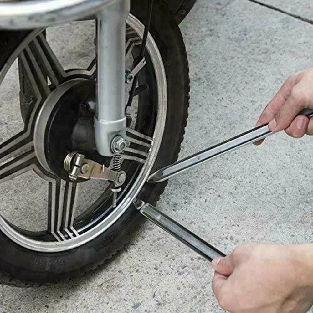 Multifunctional Tire Change Tool 27cm Bike Motorcycle Car Tire Lever Kit Curved Steel Tyre Iron Pry Bar Removal Repair Tool