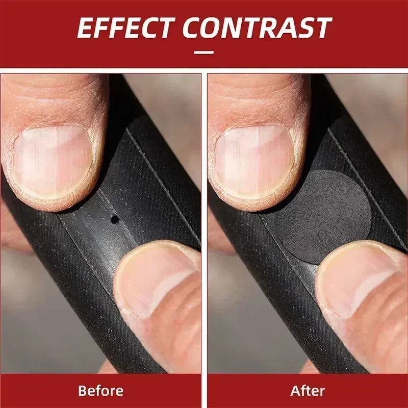 1/50Pcs Tire Repair Patches Car Motorcycle Bike Tire Repair Tools Glue-free Protection Adhesive Quick Drying Bicycle Tyre Patch