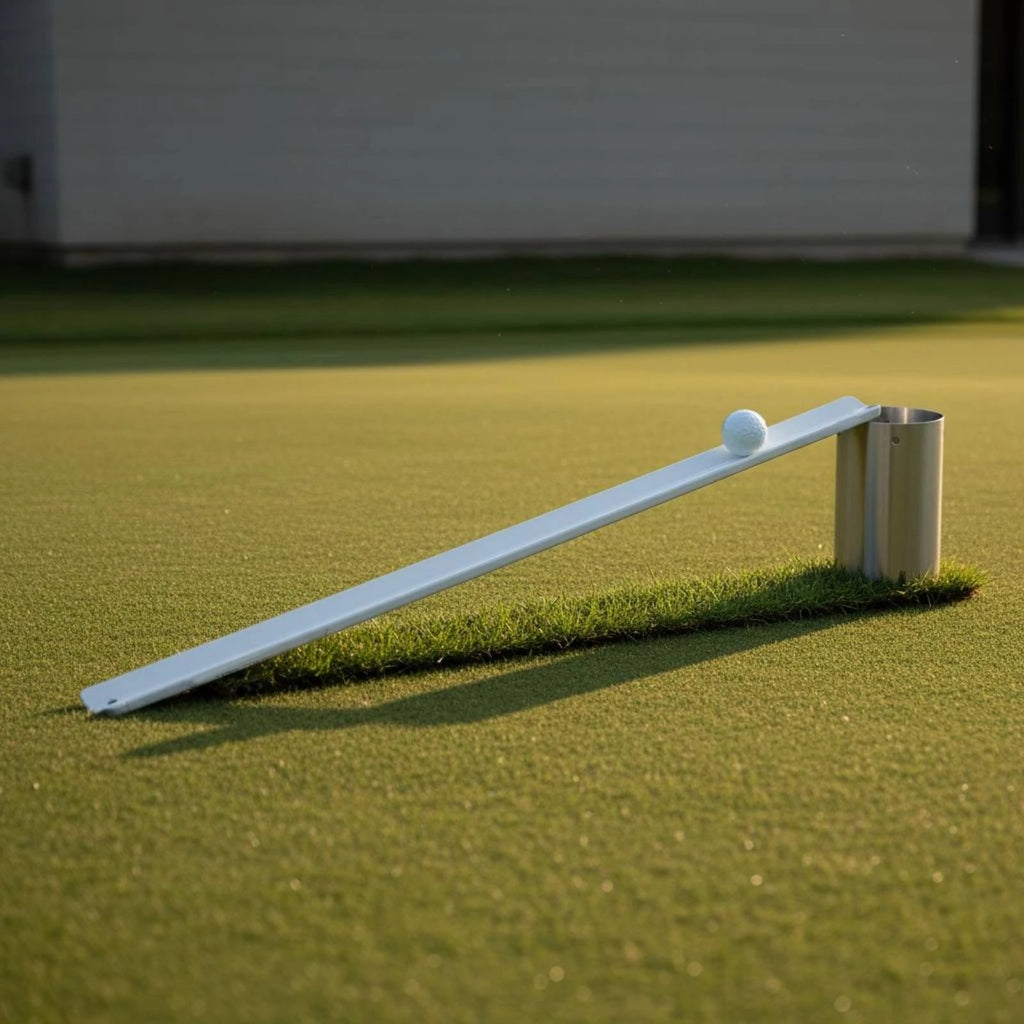 Golf Green Velocity Meter Metal Putting Green Velocity Tester Golf Putting Aid Sturdy Sports Equipment Portable