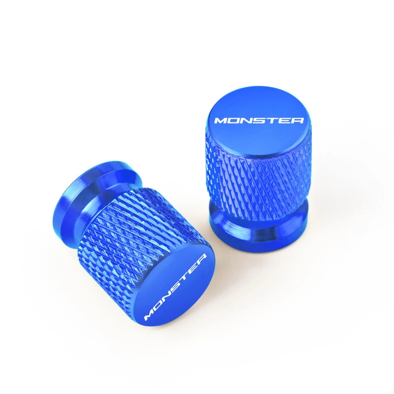 2PCS For Ducati Monster 696 795 796 797 821 937 S2R 800 Motorcycle Wheel Tire Valve Cover Cap Plug CNC Accessories