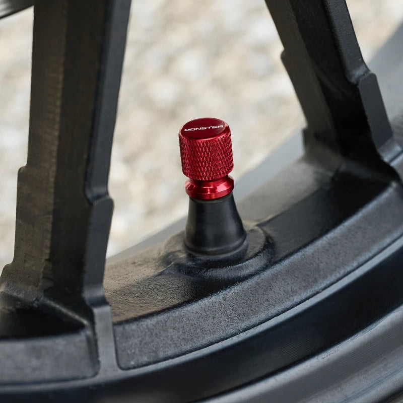 2PCS For Ducati Monster 696 795 796 797 821 937 S2R 800 Motorcycle Wheel Tire Valve Cover Cap Plug CNC Accessories