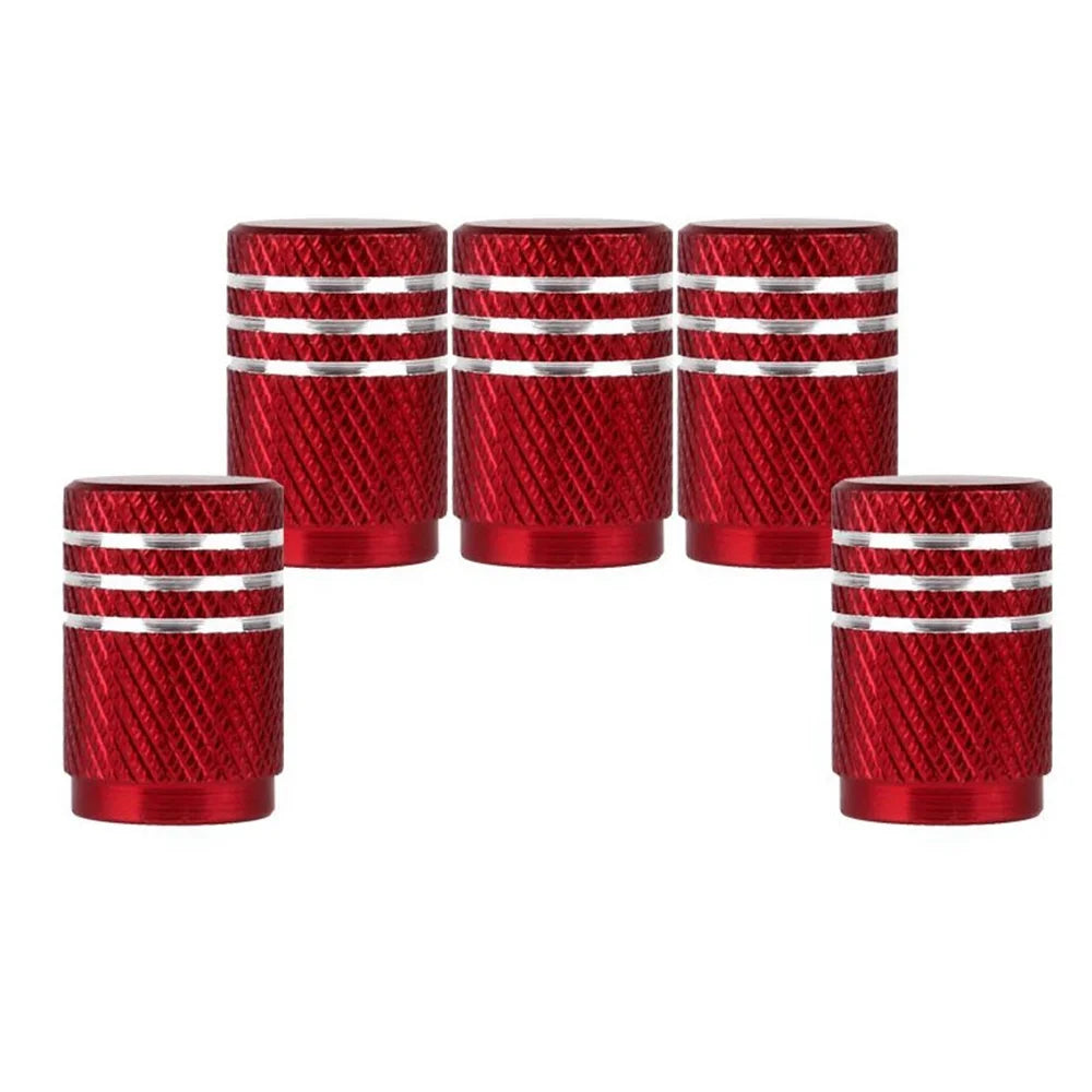 DSYCAR 4Pcs/Lot Universal Alu-Alloy Tire Valve Caps for Car Truck Motorcycle Bicycle Valve Stem Cover Tire Accessories