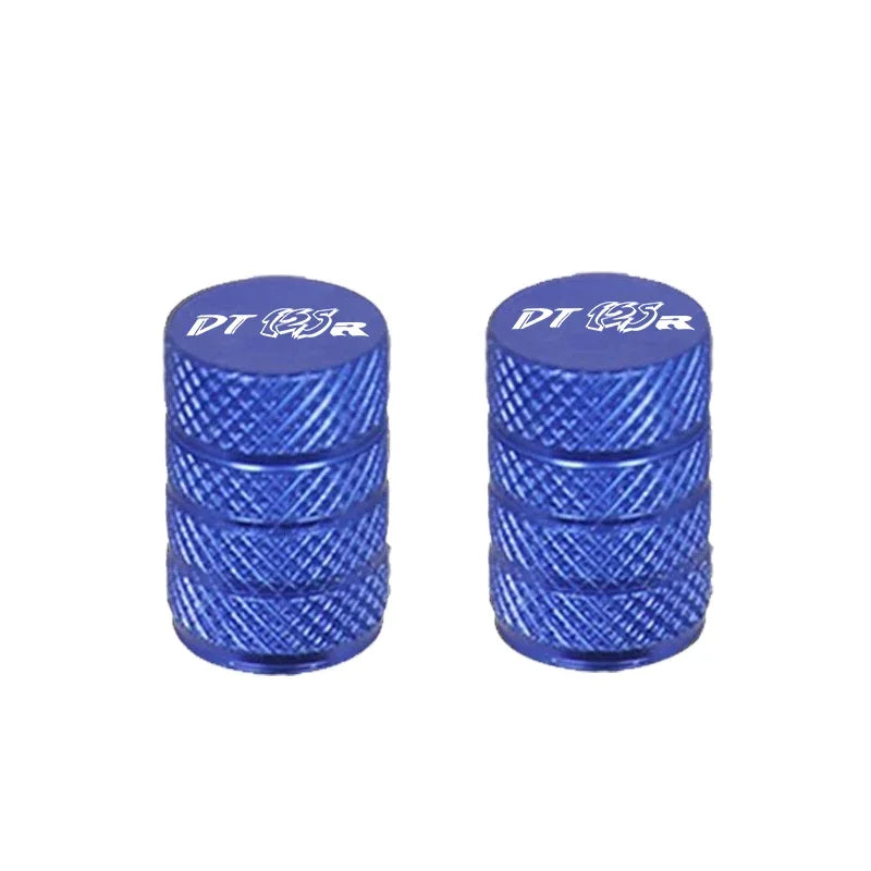 For YAMAHA DT125R DT125RR DT125 R DT 125 1998 2000 2001 2002 2003 2004 Motorcycle CNC Vehicle Wheel Tire Valve Stem Caps Cover