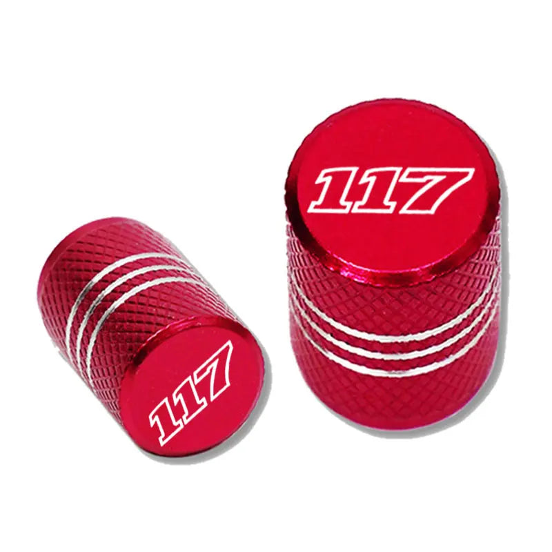 Motorcycle Accessories CNC Tire Valve Stem Cap Cover Plugs For Harley Softail Low Rider ST FXLRST FXRST Breakout Touring CVO 117