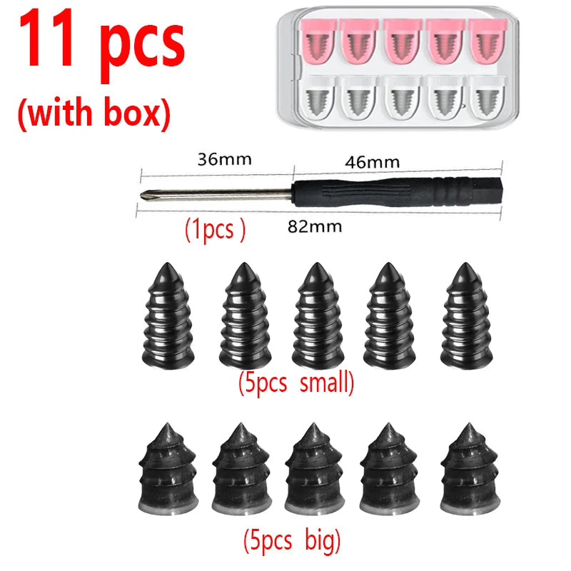 Universal Vacuum Tyre Repair Nail Kit Tubeless Tire Puncture Screw Fix Car Motorcycle ATV Patch Set