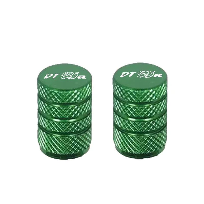 For YAMAHA DT125R DT125RR DT125 R DT 125 1998 2000 2001 2002 2003 2004 Motorcycle CNC Vehicle Wheel Tire Valve Stem Caps Cover