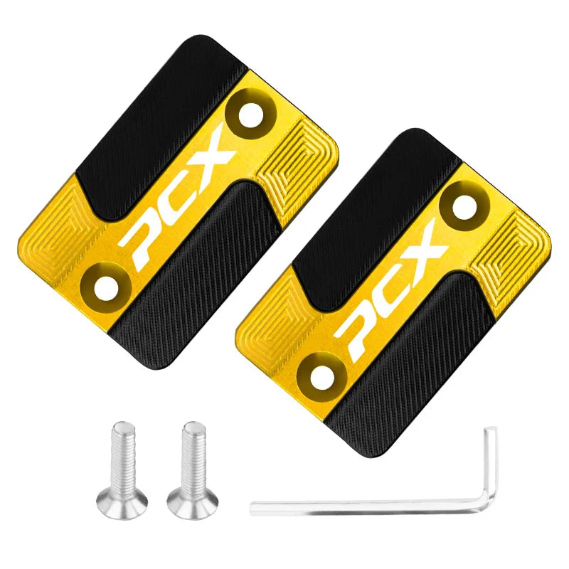 Motorcycle Accessories Brake Fluid Tank Oil Cup For Honda PCX125 PCX150 PCX160 PCX 125 PCX 160 PCX 150 PCX Tire Valve Caps Cover