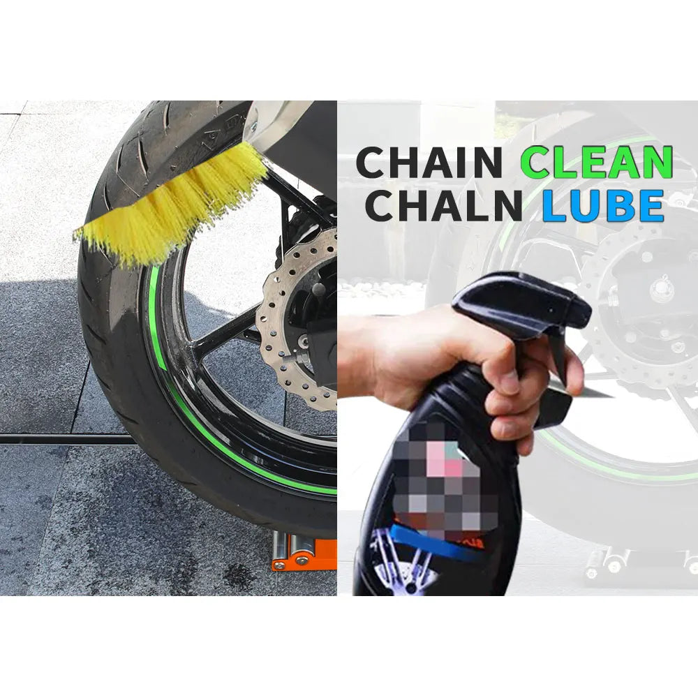 Motorcycles Stands Chain Clean Roller Ramp Portable Universal Wheel Cleaning Bracket Clean Tool Universal For KTM Dirt Pit Bike