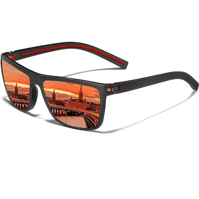Square Outdoor Sport Sunglasses for Men and Women Lightweight Frame Sun Glasses with UV Protection Eyewear UV400 Gafas De Sol