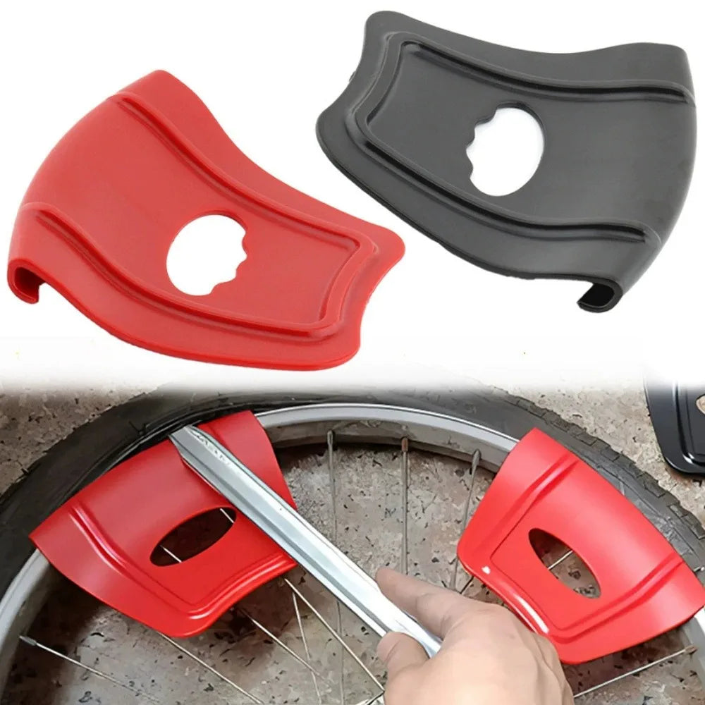 2pc Installation Wheel Rim plastic Protector Tire Bead Changer Tire Guards Shields Scratch Resistant For Motorcycle Repair Tool