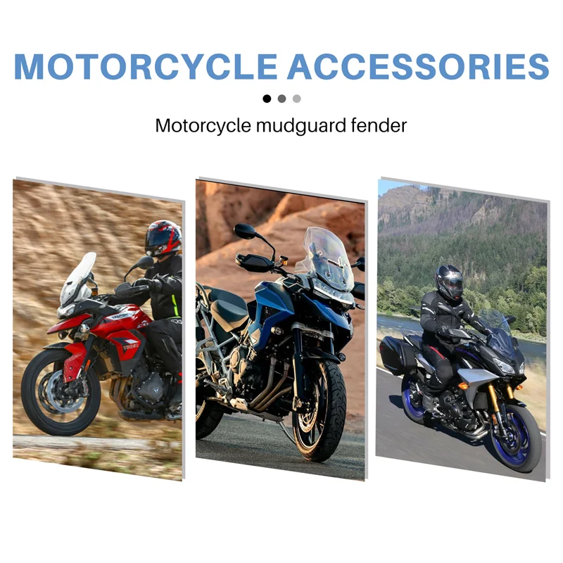 Plain For Triumph TIGER 900 GT TIGER900 GT Pro RALLY 2020 2021 Motorcycle Rear Fender Mudguard Tire Hugger Splash Guard