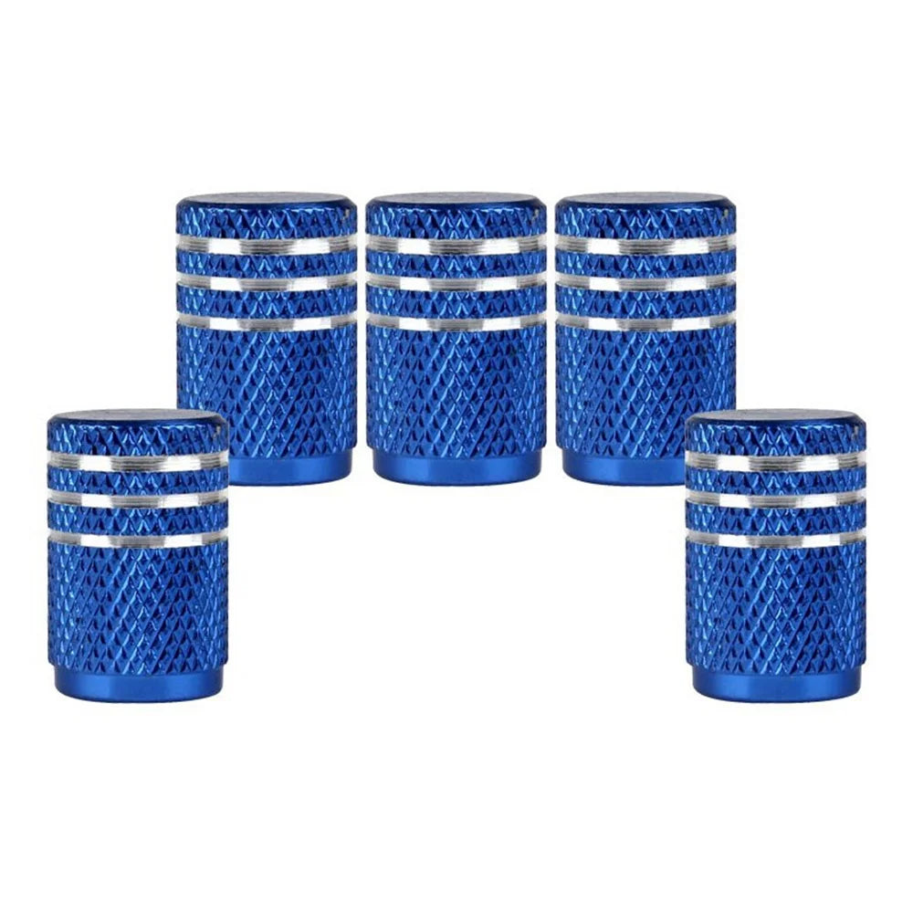 DSYCAR 4Pcs/Lot Universal Alu-Alloy Tire Valve Caps for Car Truck Motorcycle Bicycle Valve Stem Cover Tire Accessories