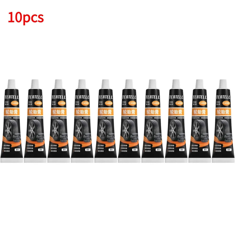 30ml Tire Repair Black Glue Liquid Strong Rubber Wear-resistant Non-corrosive Glue for Motorcycle Tyre Puncture Repair Tools