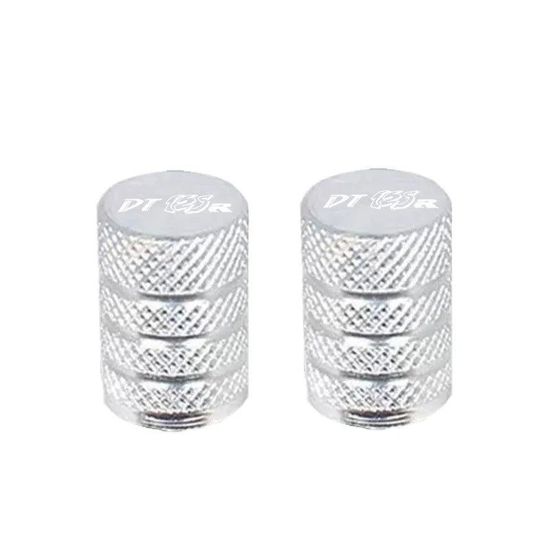 For YAMAHA DT125R DT125RR DT125 R DT 125 1998 2000 2001 2002 2003 2004 Motorcycle CNC Vehicle Wheel Tire Valve Stem Caps Cover
