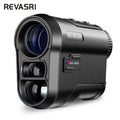 REVASRI 1000Yards Golf Rangefinder, 6x Magnification , Flag-Lock Vibration, and Slope-Compensated Distance Function for Golfers