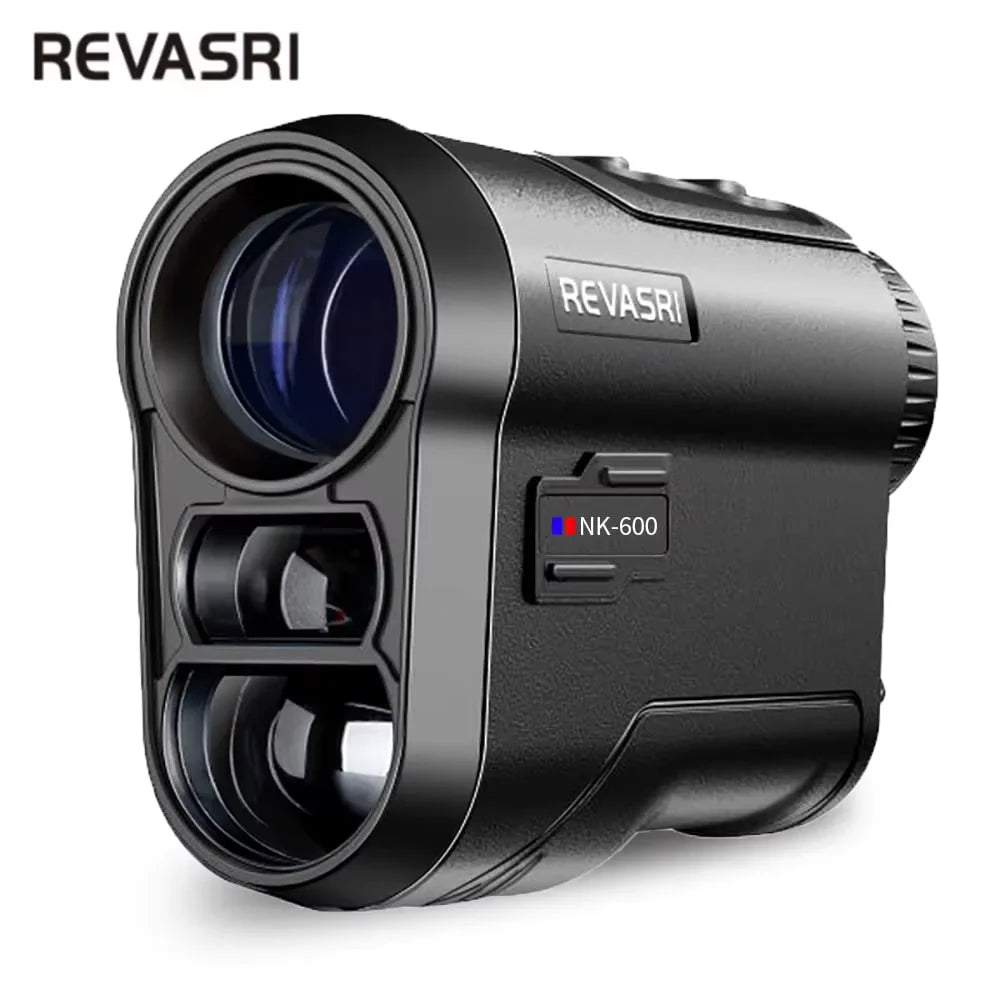 REVASRI 1000Yards Golf Rangefinder, 6x Magnification , Flag-Lock Vibration, and Slope-Compensated Distance Function for Golfers