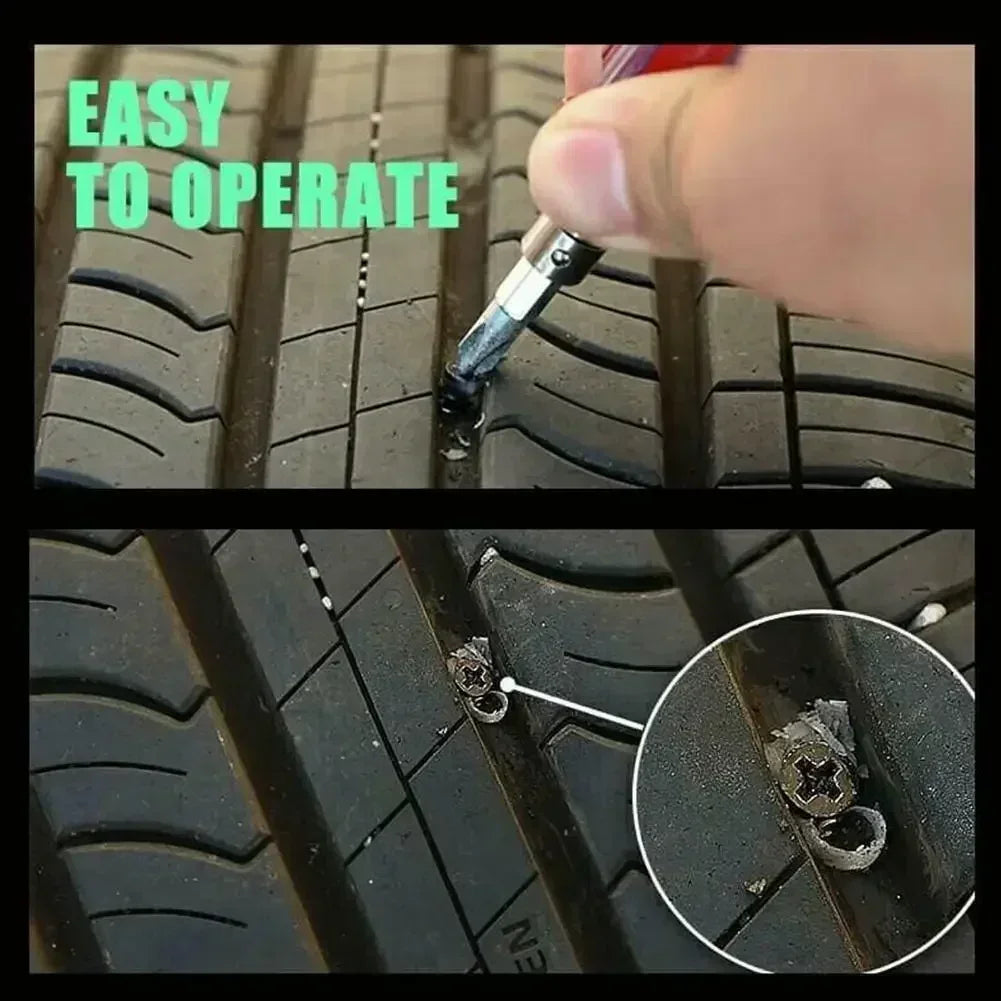 10-30Pcs Emergency Tire Puncture Repair Nails Universal Car Motorcycle Bike Vacuum Tyre Repair Nail Quick Fix Tool Kit