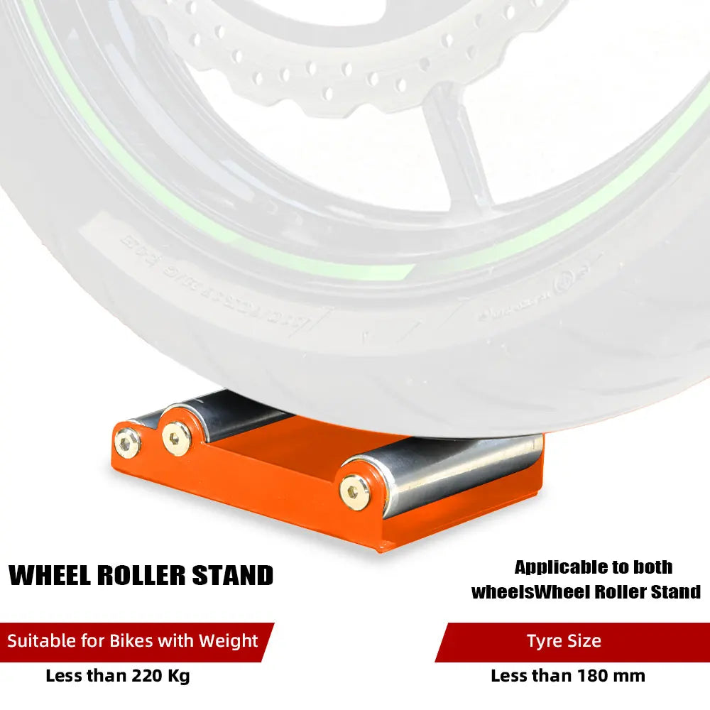 Motorcycles Stands Chain Clean Roller Ramp Portable Universal Wheel Cleaning Bracket Clean Tool Universal For KTM Dirt Pit Bike