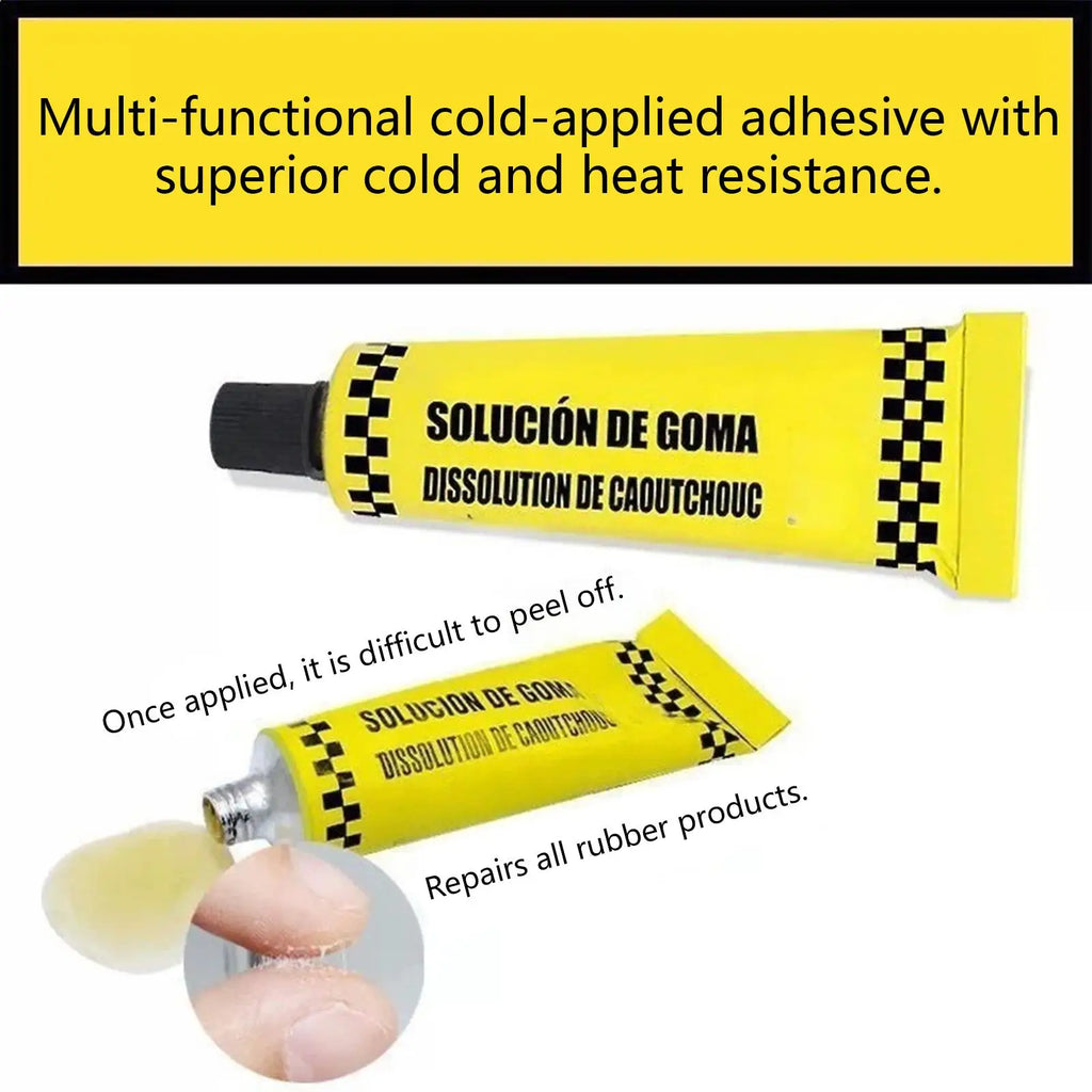 Strong Tyre Repairing Glue Portable Puncture Fix Adhesive Glue Durable Inner Tube Mending Agent for Motorcycle Bicycle Car Tire