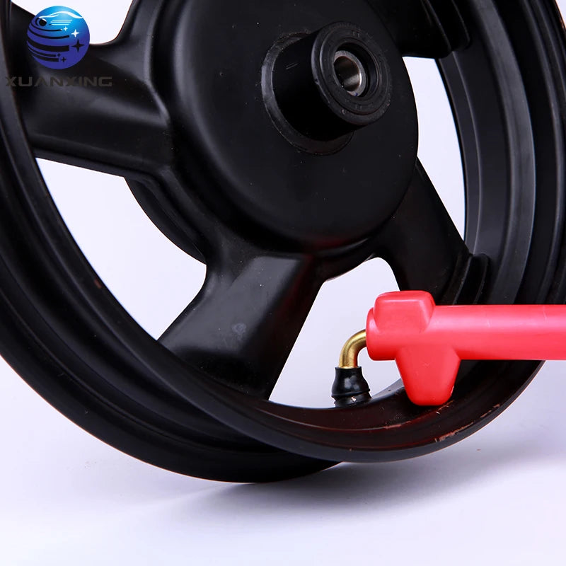 100PCS PVR70 PVR40 PVR50 PVR60 Rubber Valve Core Electric Car Tubeless Tire Valve Elbow Motorcycle Tire Valve Removal Tool